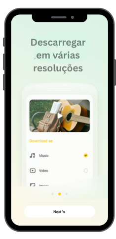 Descarregar em várias resoluções