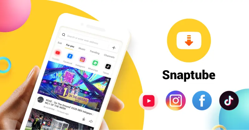 Snaptube não está funcionando